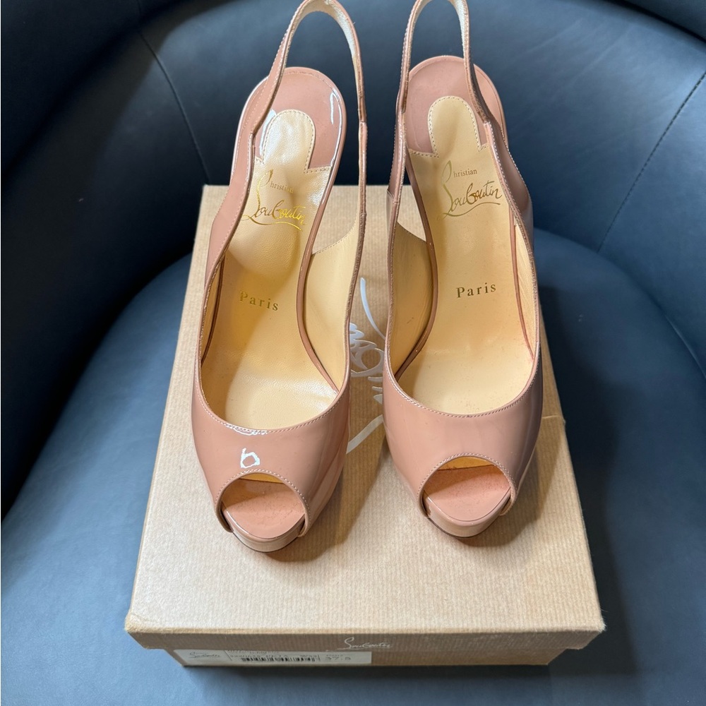 Christian Louboutin slingbacks